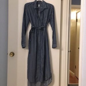Gap button up dress, size extra small
